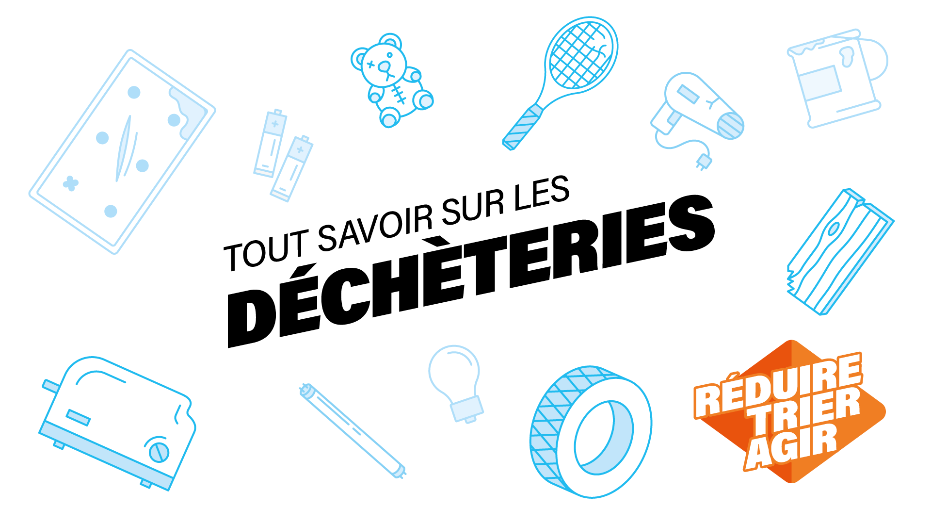 L'accès aux déchèteries d'Est Ensemble évolue