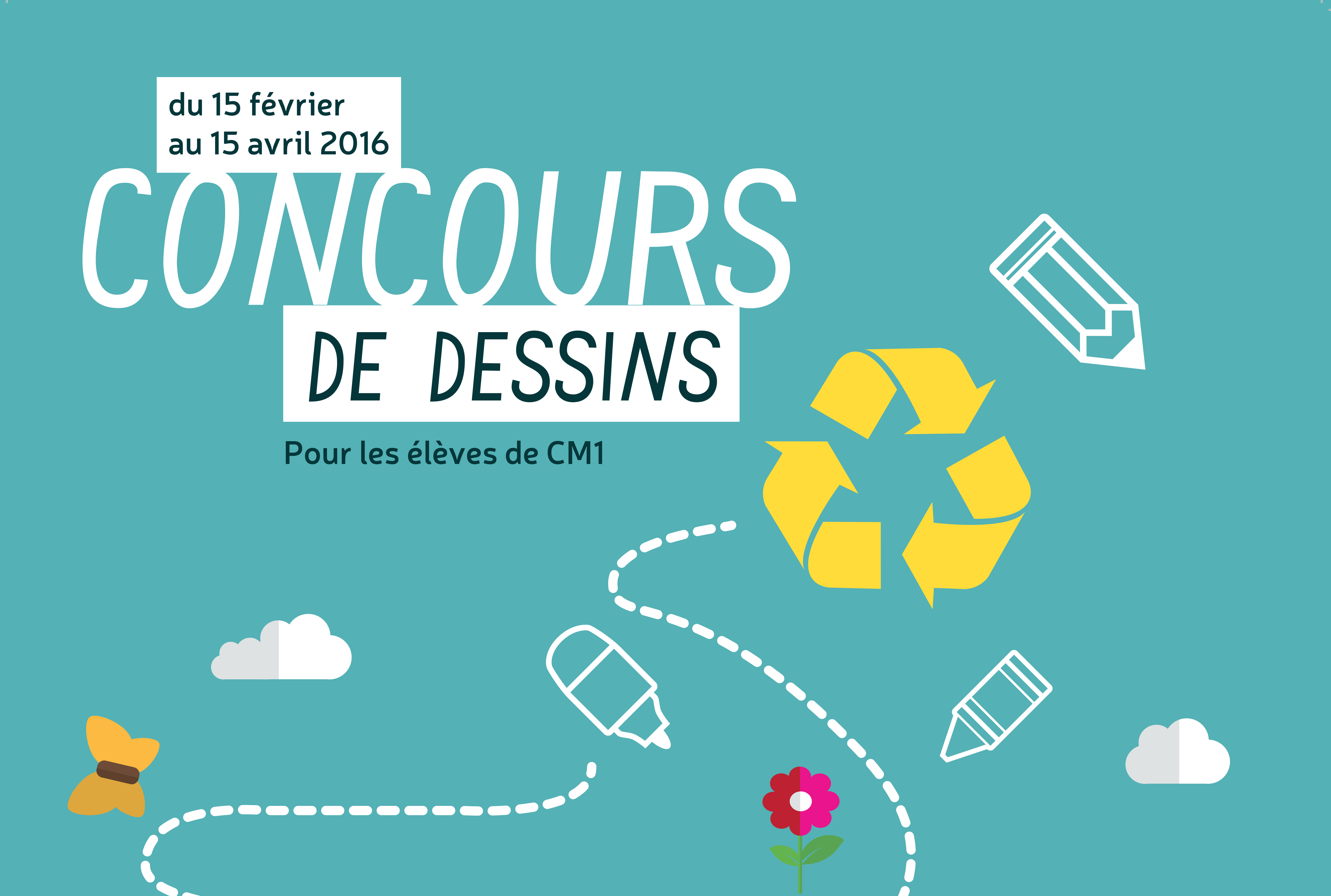 Concours de dessins sur le recyclage et la réduction des déchets Est Ensemble