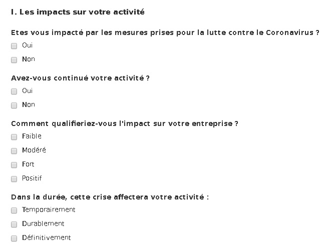 Crise Covid 19 Questionnaire Aupres Des Entreprises D Est Ensemble Est Ensemble