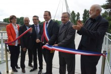 Inauguration de la passerelle