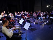 Les élèves en répétition durant le stage musique ensemble. Photo Est Ensmeble / Direction de la communication