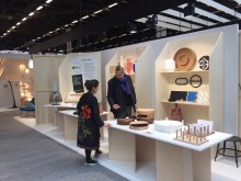 Le stand d'Est Ensemble sur le Salon Maison&Objet 2020.  Photo Est Ensemble / Direction de l'économie, de l'attractivité et de l'innovation.