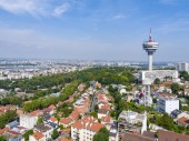 La Tour TDF à Romainville. Photo Est Ensemble / DCOMDRONE