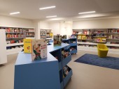 La bibliothèque François Mitterrand au Pré Saint-Gervais est alimentée depuis août en électricité à haute valeur environnementale fournie par Enercoop, comme 8 autres équipements d'Est Ensemble. Photo Est Ensemble / Direction de la communication