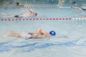 La piscine Jean Guimier à Romainville. © Corinne Rozotte 