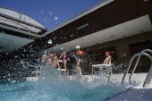 La piscine Jean Guimier à Romainville. Photo Est Ensemble / Gael Kerbaol